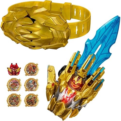 BANDAI Number One Sentai Gojyuuger DX Tega Sword Sentairing Set
