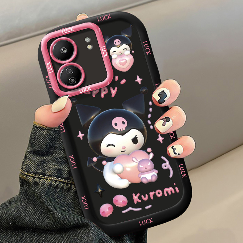 เคสสำหรับ Xiaomi Redmi 13C เคสโทรศัพท์กระต่ายกันกระแทกป้องกันการตก - รูปที่ 3