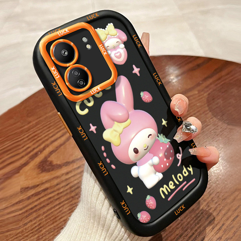 เคสสำหรับ Xiaomi Redmi 13C เคสโทรศัพท์กระต่ายกันกระแทกป้องกันการตก - รูปที่ 7