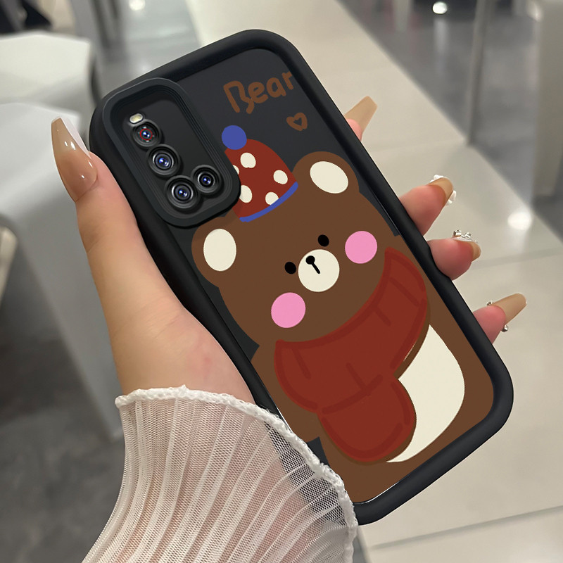 เคสสำหรับ VIVO V19 เคสโทรศัพท์หมีกันกระแทก