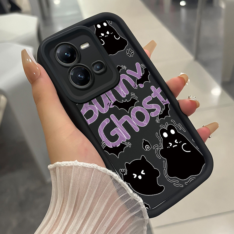 เคสสำหรับ VIVO V25 5G V25e X80 Lite 5G เคสโทรศัพท์หมีกระต่ายกันกระแทก