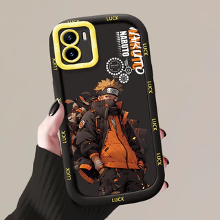 เคสสำหรับ VIVO Y15S Y15A Y15C Y01 เคสโทรศัพท์ตัวละครอนิเมะกันกระแทกป้องกันการตก