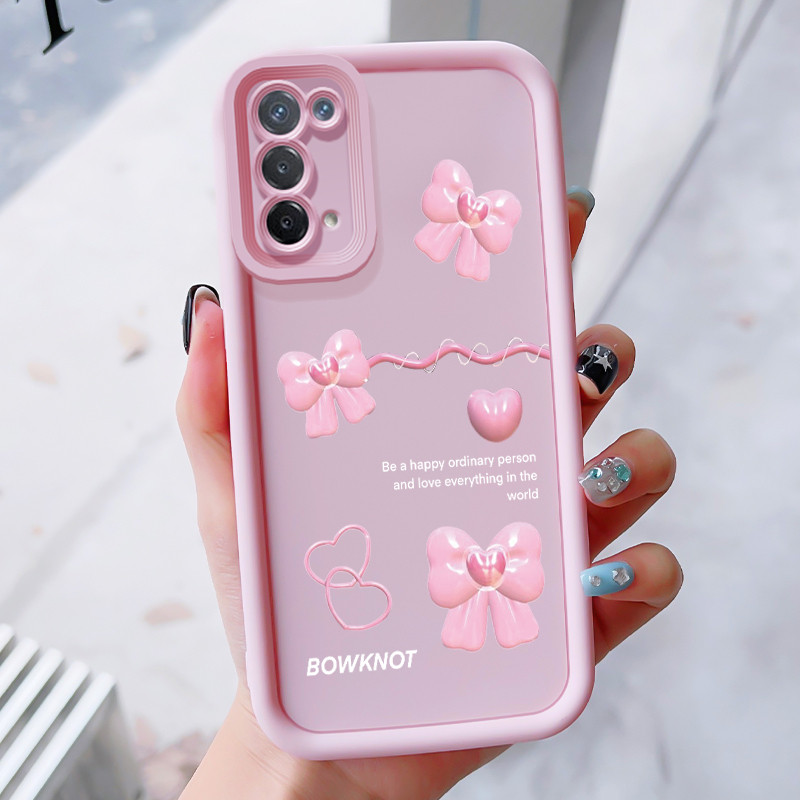 เคสสำหรับ OPPO A74 5G A54 5G เคสโทรศัพท์กุทัณฑ์สามสีซิลิโคนกันกระแทก