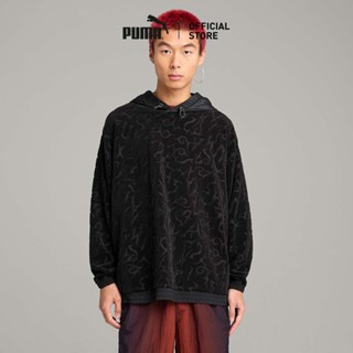 PUMA PRIME/SELECT - เสื้อฮู้ด PUMA x ARIES ARISE สีดำ - 6294…