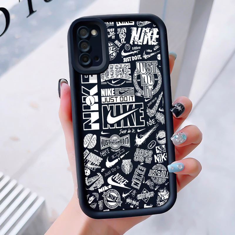เคสสำหรับ Samsung Galaxy A03s A02s M02s F02s เคสโทรศัพท์แบรนด์อินเทรนด์ซิลิโคนกันกระแทก