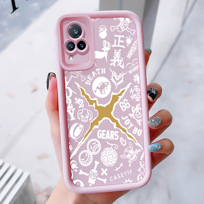 เคสสำหรับ VIVO V21 4G V21 5G เคสโทรศัพท์บุคลิกภาพกันกระแทก