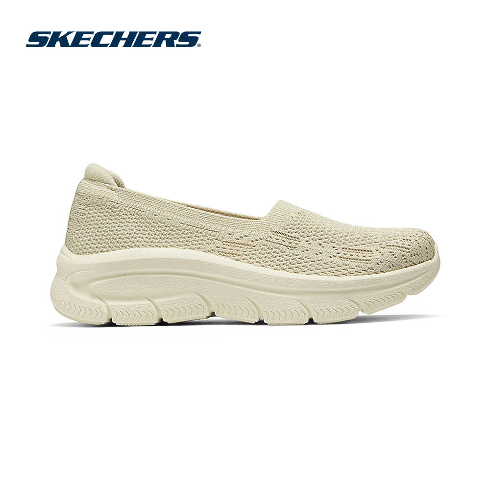 Skechers สเก็ตเชอร์ส รองเท้าผู้หญิง Women Modern D'lux Modern Comfort Shoes - 158585-NAT - Air-Cooled Memory Foam