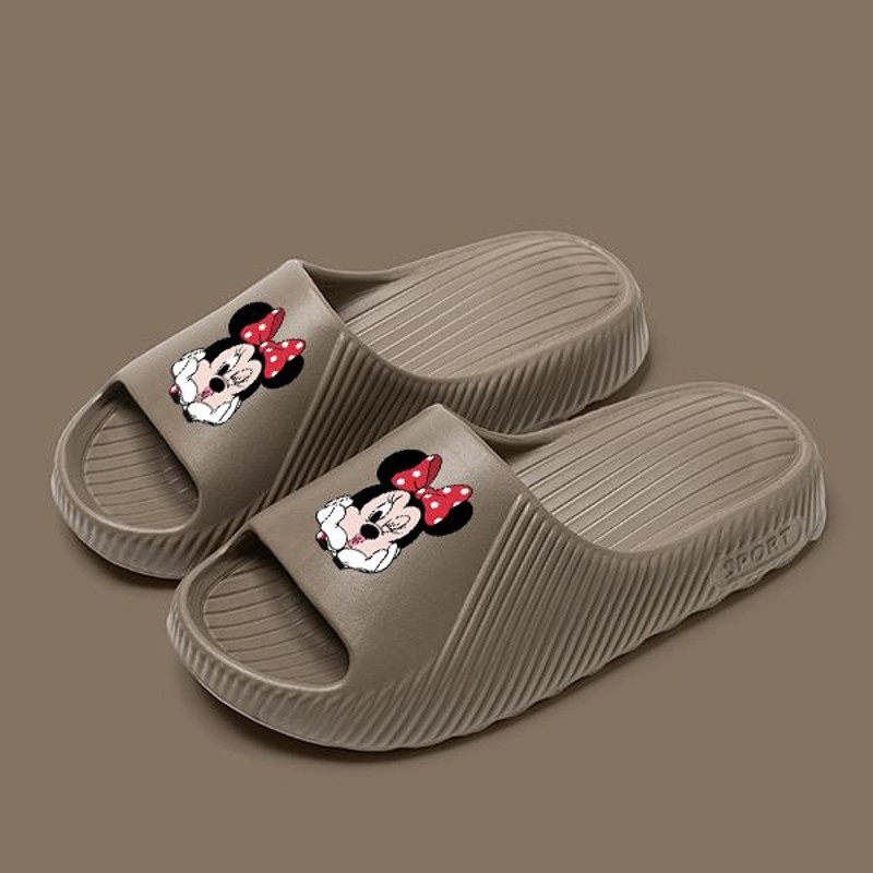 Attitude3 มิกกี้เมาส์ รองเท้าแตะ กันลื่น รองเท้าชายหาด มี 4 สีให้เลือก สำหรับผู้ชายและผู้หญิง1751536530788 - รูปที่ 6