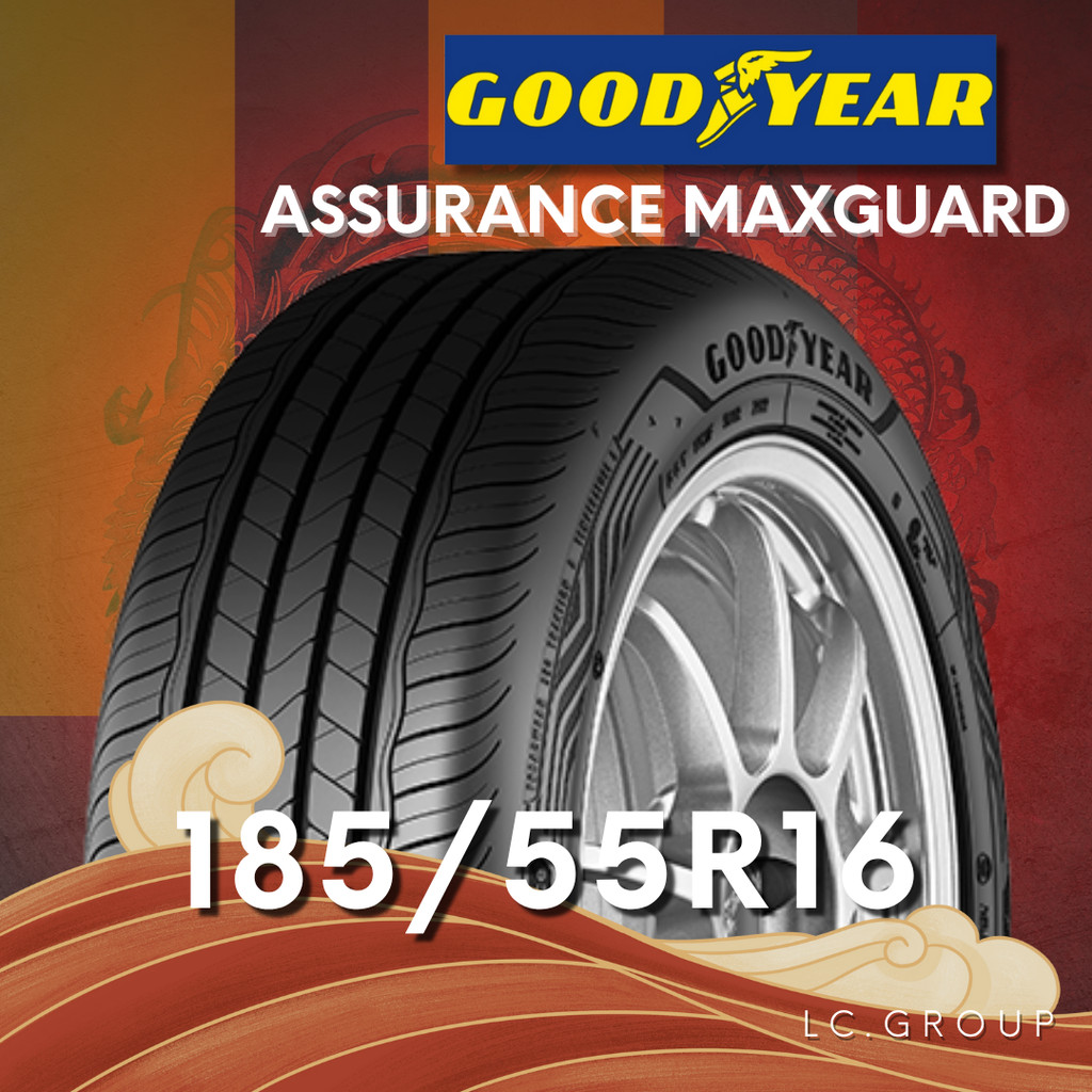 ยาง 185/55R16 GOODYEAR รุ่น ASSURANCE MAXGUARD ราคาต่อเส้น ปี 2025