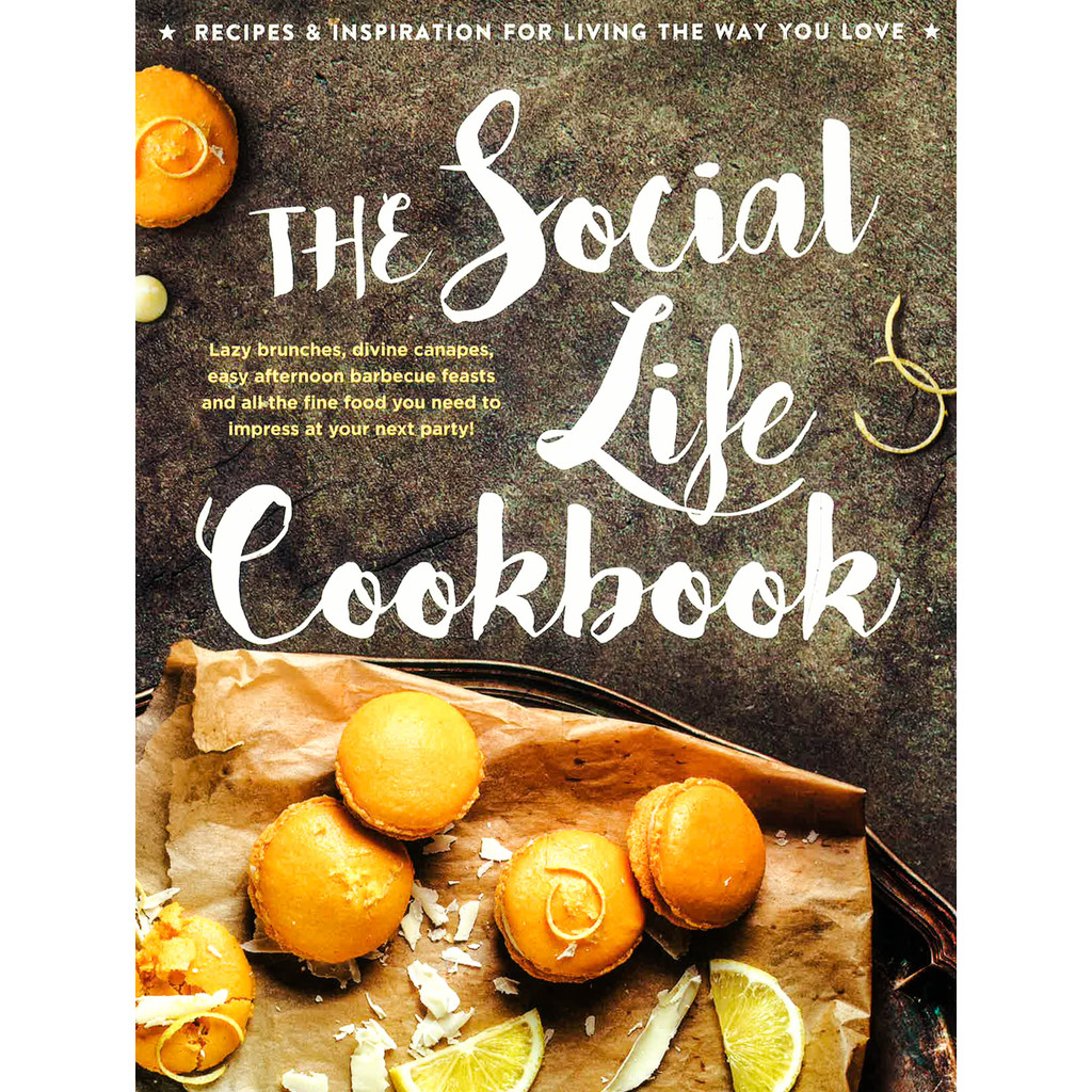 BBW หนังสือ The Social Life Cookbook ISBN: 9780947163419