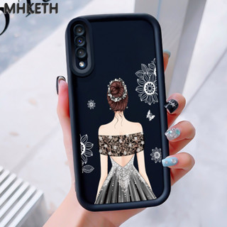 เคสสำหรับ Samsung Galaxy A50 A50s A30s เคสโทรศัพท์มีลายสาวโร…