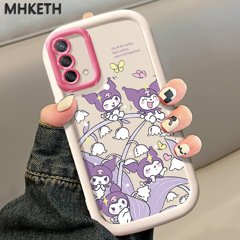 MHKETH เคสสำหรับ OPPO A74 A95 F19 F19s Reno 6 Lite เคสภาพยนตร์การ์ตูนน่ารักเคสโทรศัพท์