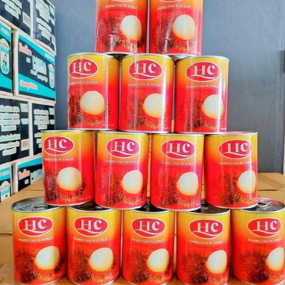 เงาะกระป๋องแบนด์HCชุด 6กระป๋อง