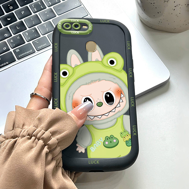 เคสสำหรับ OPPO A7 A5s A12 A12s A11K เคสโทรศัพท์สัตว์ประหลาดน่ารักกันกระแทกป้องกันการตก ราคา ถูกที่สุด ดีลบีเคเค แกลเลอรีภาพที่ 3
