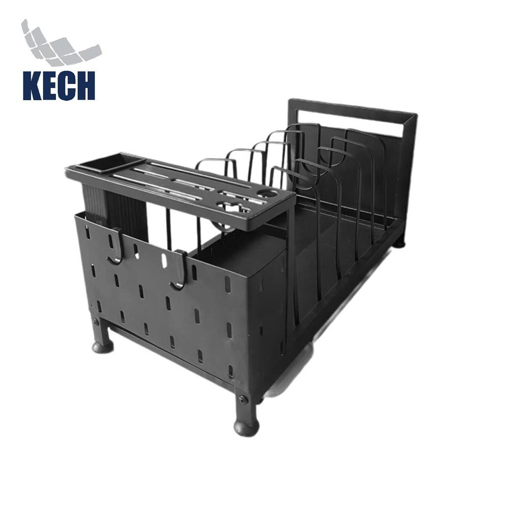 KECH ที่เก็บกระทะและฝาหม้อพร้อมกล่องเก็บมีด BLACKY จัดส่งโดย HomePro