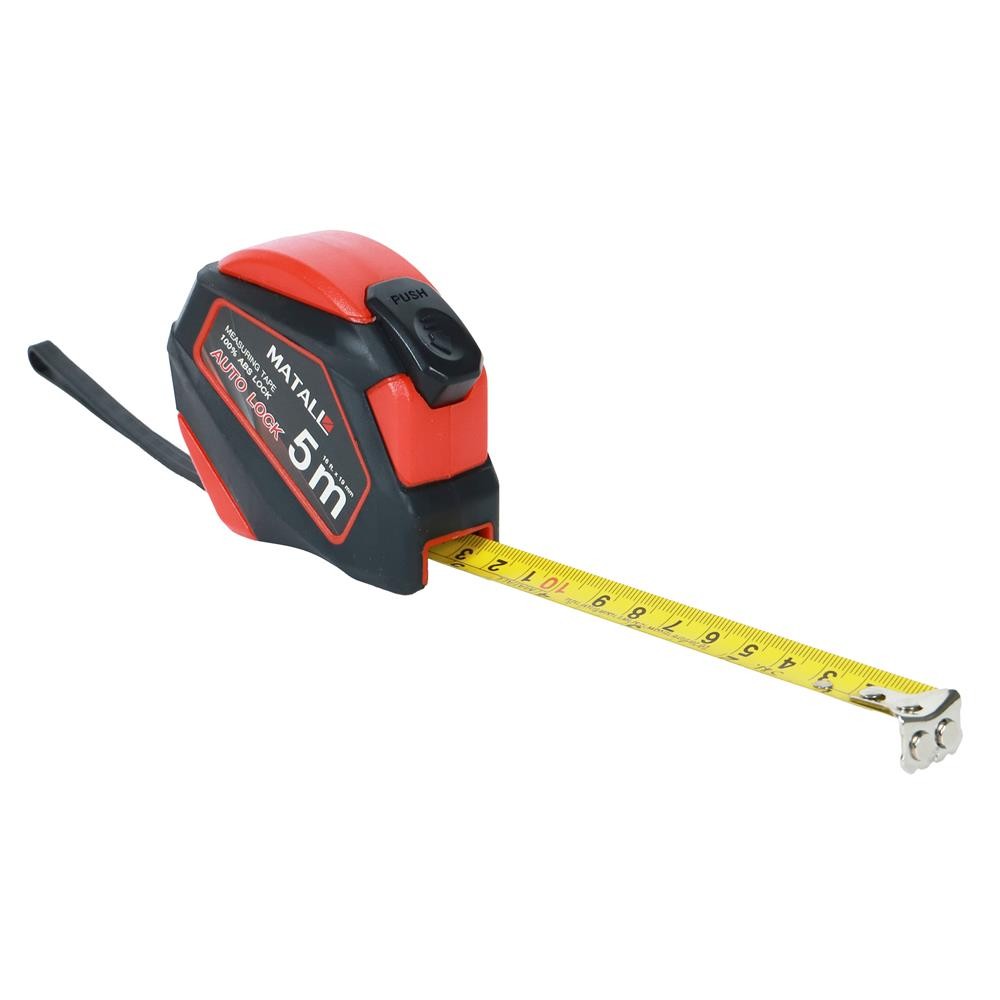 MATALL ตลับเมตรล็อกอัตโนมัติ 5 ม. จัดส่งโดย HomePro