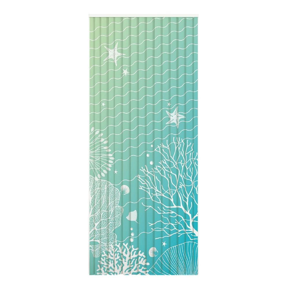 HomePro มู่ลี่ PVC  TURQUOISE 80X200 ซม. สีฟ้า แบรนด์ HOME LIVING STYLE