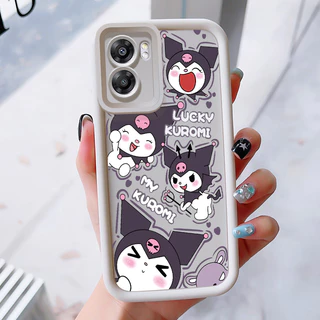 เคสสำหรับ OPPO A57 2022 A77 A2022 A57s A57e A77s เคสโทรศัพท์กระต่ายน่ารักสามสีซิลิโคนกันกระแทก