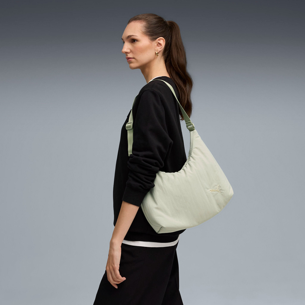PUMA حقيبة هوبو HER Slouchy ‏7.5 لتر — أخضر — صورة 6