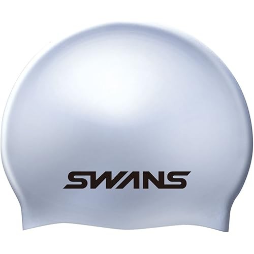 Swans หมวกว่ายน้ําซิลิโคน Sa7 สีเงิน Sil
