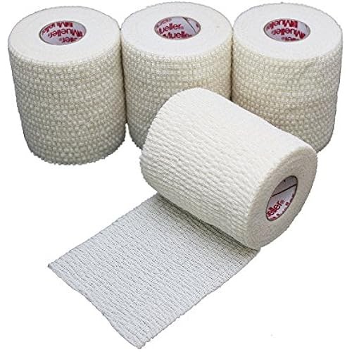 Mueller Tear light Tape Beige 76mm แพ็ค 4 ยืดหยุ่นนุ่มขนาดเล็ก 23633
