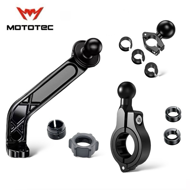ส่งด่วน⚡️MOTOTEC Spare Part อะไหล่ สำหรับที่จับโทรศัพท์มือถือมอเตอร์ไซด์ MOTOTEC ขนาดหัวบอล 17 มม. เช่น MT-QD01,MT-QD02