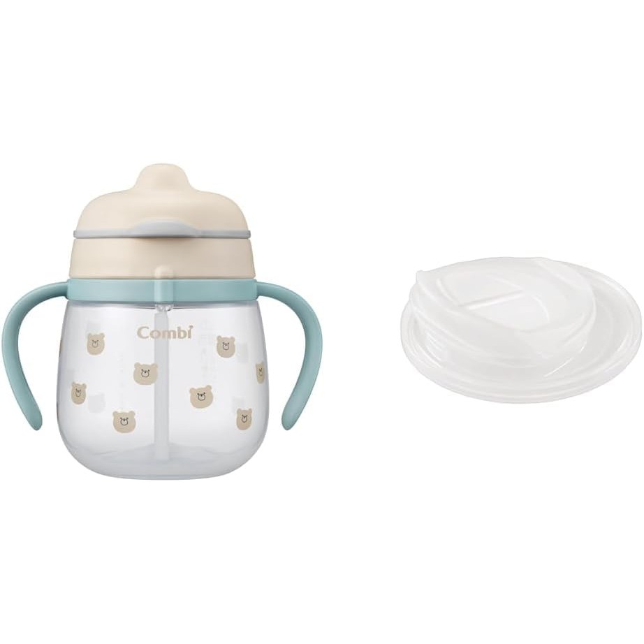 [Set Purchase] [24 Years Model] Combi Raku Mug First Straw 240 Q Bear From Around 4 Months + RakuMug