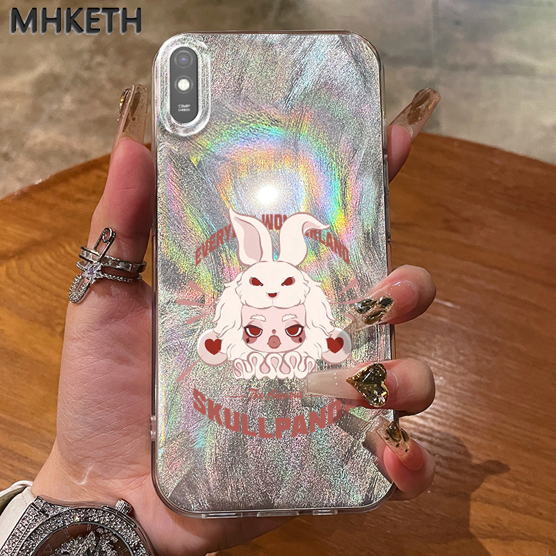 MHKETH เคสสำหรับ Xiaomi Redmi 9A 9I 9C NFC 10A 12C 11A A1 A2 เคสโทรศัพท์เคลือบเงินลายการ์ตูนสุดเทรนด์