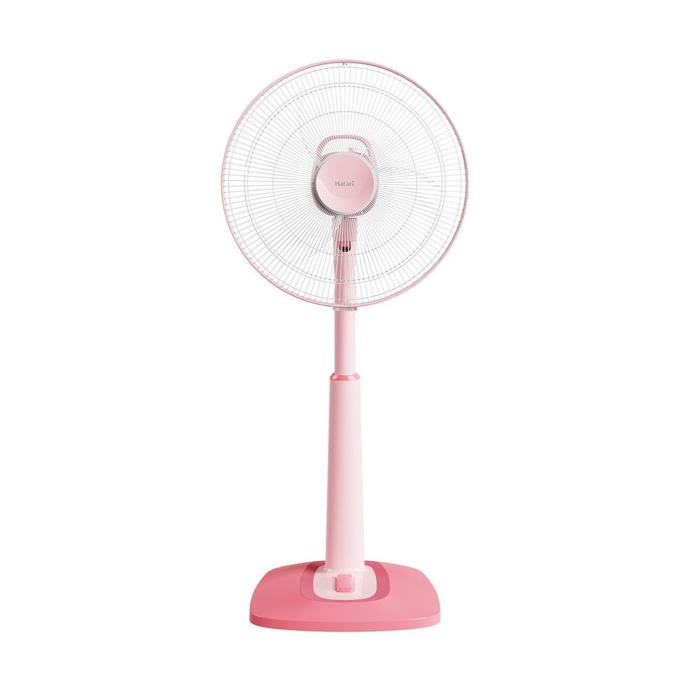 HATARI พัดลมสไลด์ 16 นิ้ว S16C1 สีชมพู จัดส่งโดย HomePro