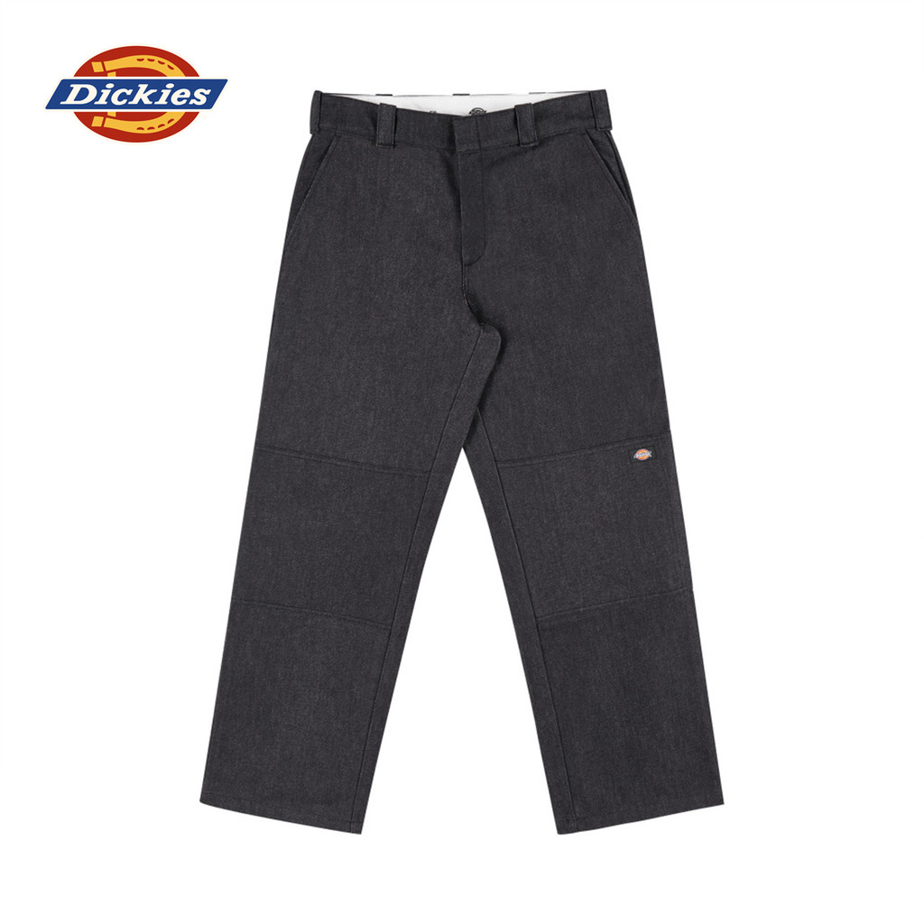 DICKIES MEN'S PANTS - BLACK DENIM กางเกง กางเกงขายาว ผู้ชาย