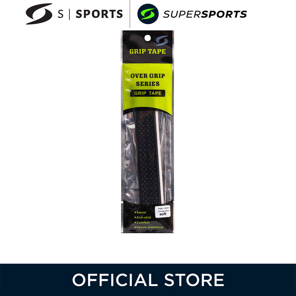 S SPORTS GRIPTAPE01BK เทปพันด้ามไม้แบดมินตัน