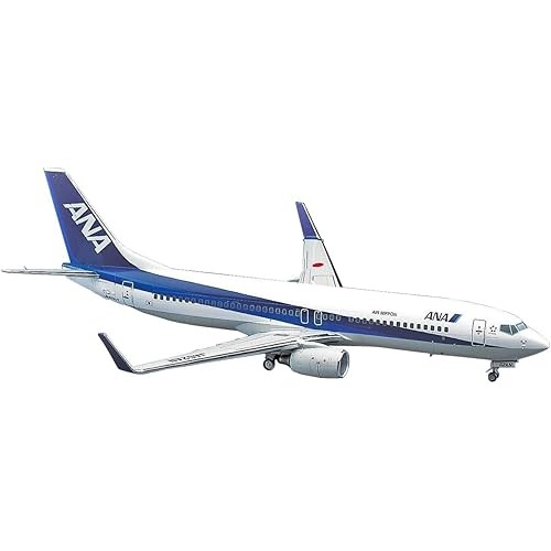 Hasegawa 1/200 Ana B737-800 Triton พลาสติกสีน้ําเงิน รุ่น 37
