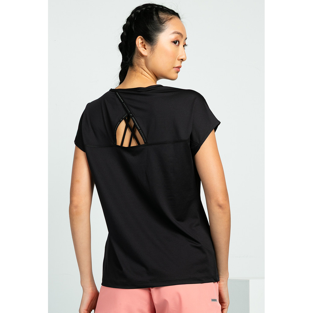 Skechers สเก็ตเชอร์ส เสื้อยืดแขนสั้นผู้หญิง Women Walking Performance Short Sleeve Tee - SP325W298-0018 — صورة 2