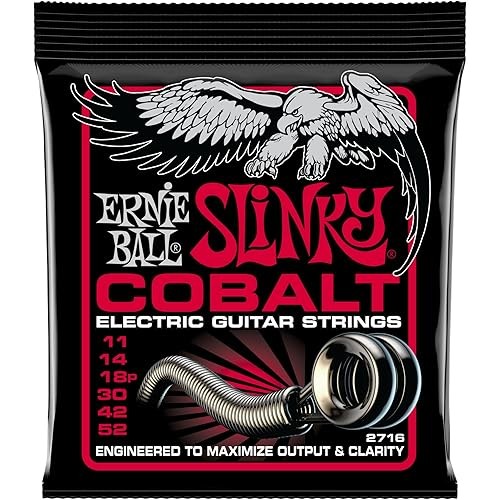 ERNIE BALL ERNIE BALL 2716 สายกีตาร์ไฟฟ้า 11-52 COBALT BURLY SLINKY