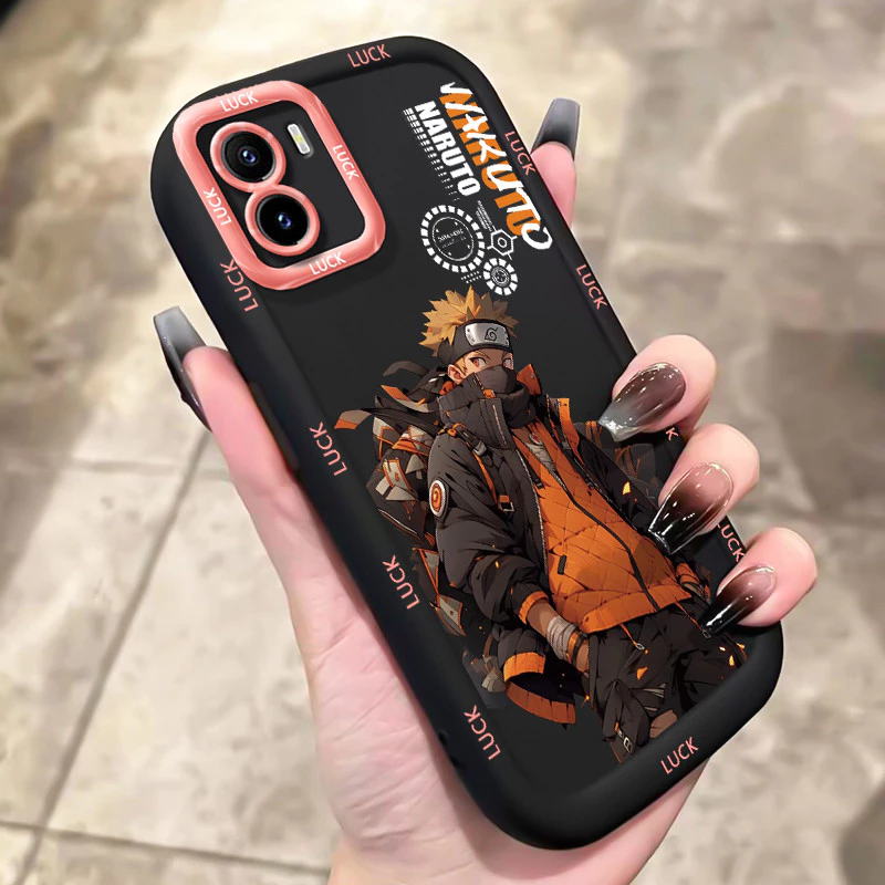 เคสสำหรับ VIVO Y15S Y15A Y15C Y01 เคสโทรศัพท์ตัวละครอนิเมะกันกระแทกป้องกันการตก