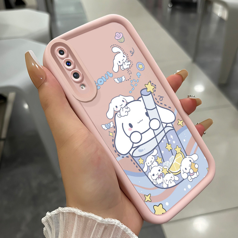 เคสสำหรับ Samsung Galaxy A50 A50s A30s เคสโทรศัพท์สุนัขสามสีซิลิโคนกันกระแทก