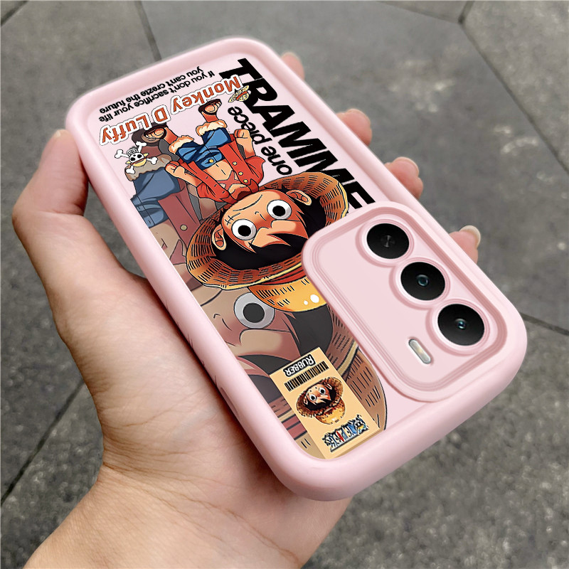 เคสสำหรับ Realme C75 4G C75X 4G 14X 5G เคสโทรศัพท์ตัวเอกอนิเมะสามสีซิลิโคนกันกระแทก