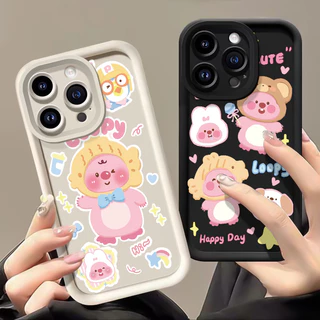 เคสสำหรับ Xiaomi Redmi A3 A3X POCO C61 เคสโทรศัพท์บีเวอร์สามสีซิลิโคนกันกระแทก