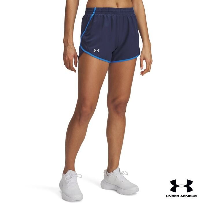 Under Armour กางเกงขาสั้น 3 นิ้วสำหรับผู้หญิง UA Fly-By