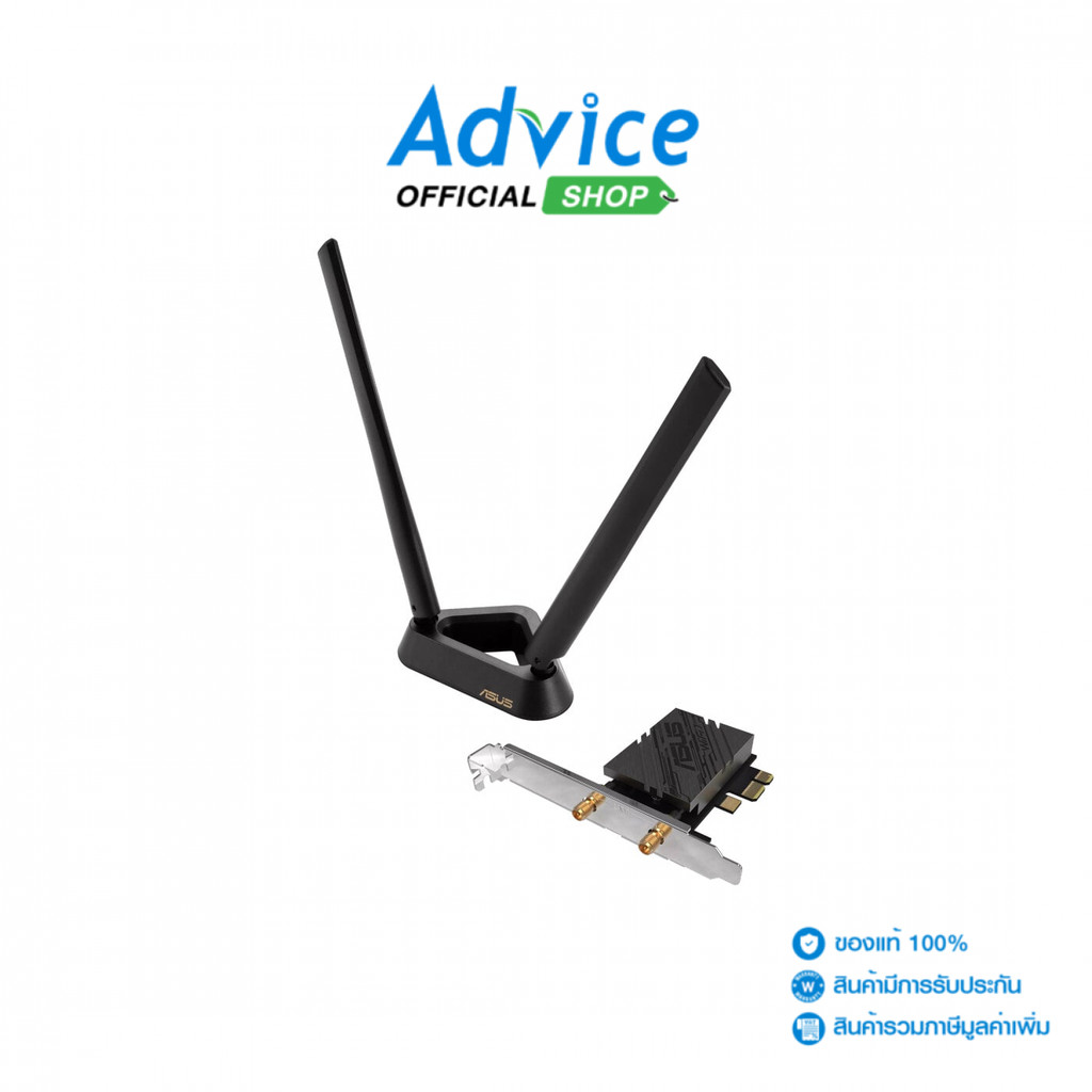 ASUS Wireless PCIe Adapter (PCE-BE92BT) BE9400 WiFi 7(Support Only Intel) - A0169378