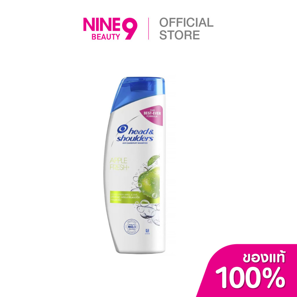 Head&Shoulder เฮดแอนด์โชว์เดอร์ แชมพูขจัดรังแค สูตรแอปเปิ้ลเฟรช 150มล.