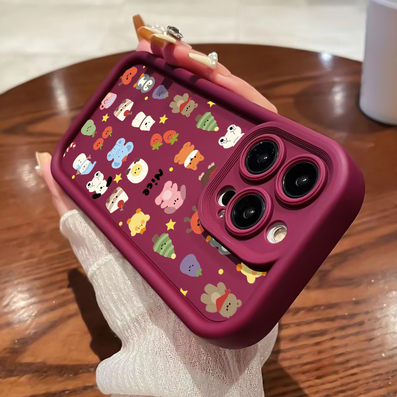 เคสสำหรับ Realme 5 Pro 5i 5s 6i C3 C3i Narzo 10 Narzo 10A Narzo 20A เคสโทรศัพท์สัตว์น่ารักซิลิโคนกันกระแทก - รูปที่ 6