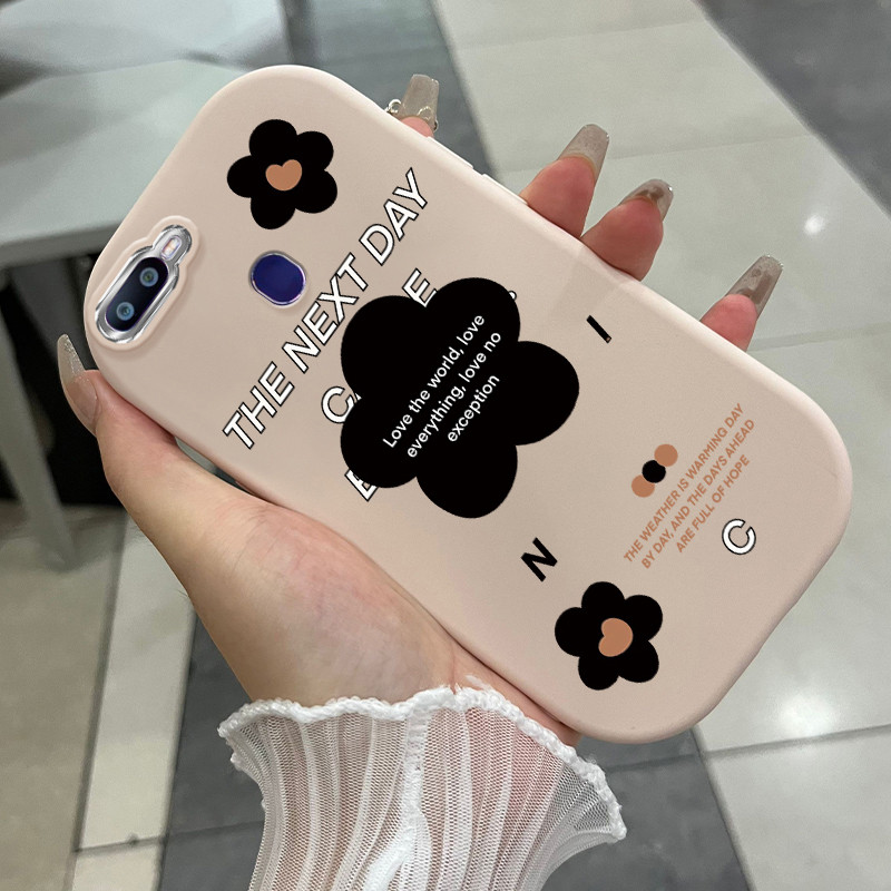 เคสสำหรับ OPPO F9 Pro A7X A9 2019 A9X Realme 2 Pro Realme U1 เคสโทรศัพท์ดอกไม้กันกระแทก
