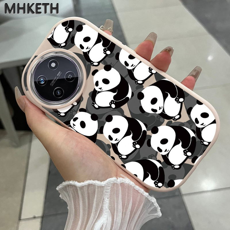 MHKETH เคสสำหรับ Realme 11 5G 11X 5G C67 5G Narzo 60X 5G เคสป้องกันโทรศัพท์ตกซิลิโคนรูปแมวการ์ตูน ราคา ถูกที่สุด ดีลบีเคเค แกลเลอรีภาพที่ 3