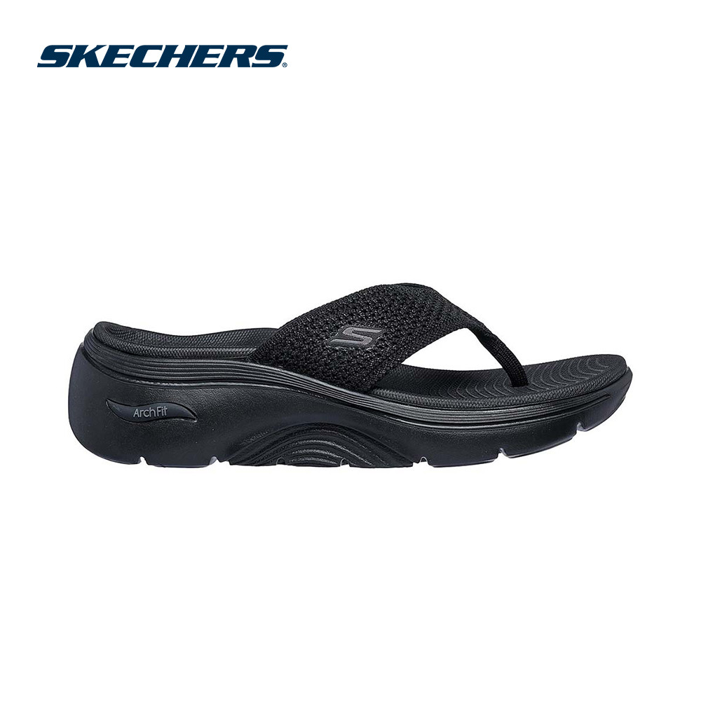 Skechers สเก็ตเชอร์ส รองเท้าแตะผู้หญิง Women On-The-GO GOwalk Arch Fit 2.0 Sunburst Walking Sandals - 140885-BBK