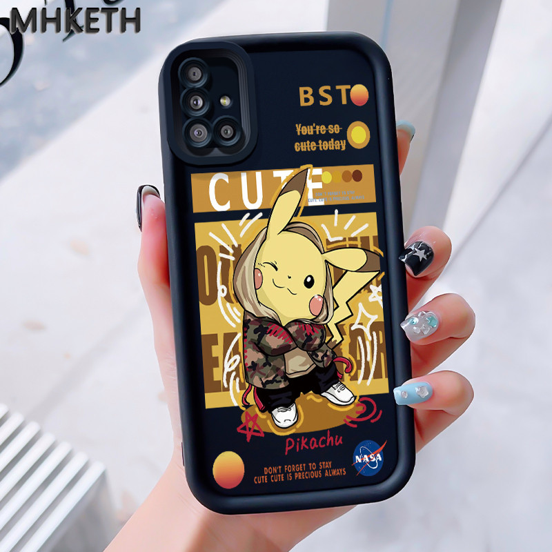 เคสสำหรับ Samsung Galaxy A51 M40s เคสโทรศัพท์ออกแบบการ์ตูนอินเทรนด์