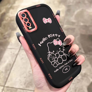 เคสสำหรับ VIVO Y20 Y20i Y20s Y20A Y20G Y12A Y12S Y11s เคสโทรศัพท์แมวกันกระแทกป้องกันการตก