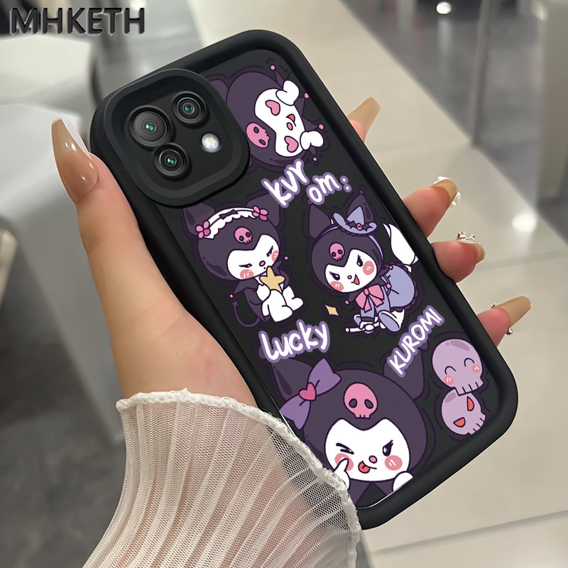MHKETH เคสสำหรับ Xiaomi 11 Lite 4G 11 Lite 5G Ne เคสการ์ตูนน่ารักยอดนิยมเคสโทรศัพท์เคลื่อนไหว
