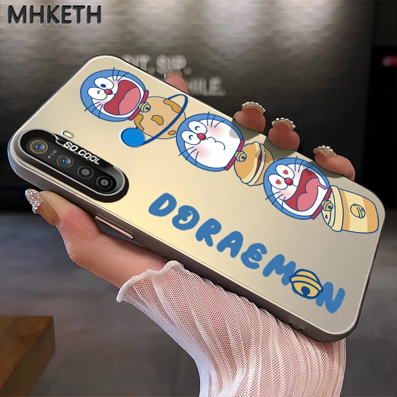 MHKETH เคสสำหรับ Realme 5 5i 5s 6i C3 C3i เคสป้องกันโทรศัพท์ตกสีด้านลายอะนิเมะยอดนิยม