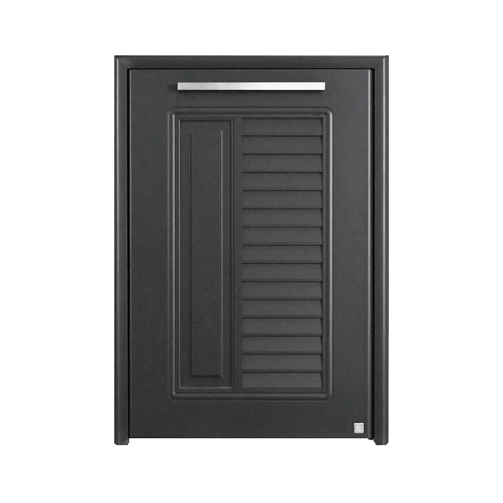 KING บานถังแก๊ส NOVA 50.8x73.6 ซม. สีเทา จัดส่งโดย HomePro